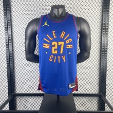 2023 Denver Nuggets Blue #27 MIURRAY   1:1 Quality NBA Jersey