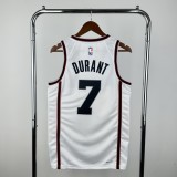 2025  Denver Houston Rockets City Edition White #7 DURANT  1:1 Quality NBA Jersey
