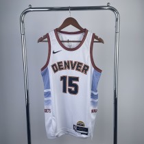 2023  Denver Nuggets City Edition White #15 JOKIC 1:1 Quality NBA Jersey