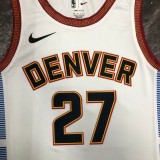 2023  Denver Nuggets City Edition White #27 MIURRAY 1:1 Quality NBA Jersey