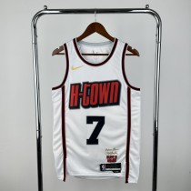 2025 Denver Houston Rockets City Edition White #7 DURANT 1:1 Quality NBA Jersey 2025 Denver Houston Rockets City Edition White #7 DURANT 1:1 Quality NBA Jersey