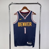 2023 Denver Nuggets Dark Blue #1 PORTER JR. 1:1 Quality NBA Jersey