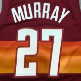 2021 Denver Nuggets City Edition Red #27 MIURRAY 1:1 Quality NBA Jersey