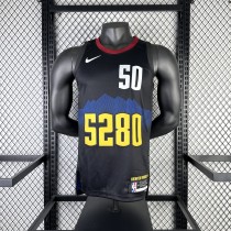 2024 Denver Nuggets Black City Edition #50 GOROON  1:1 Quality NBA Jersey