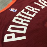 2021 Denver Nuggets City Edition Red  #1 PORTER JR. 1:1 Quality NBA Jersey
