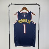 2023 Denver Nuggets Dark Blue #1 PORTER JR. 1:1 Quality NBA Jersey