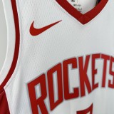 2023  Houston Rockets White #7 DURANT  1:1 Quality NBA Jersey