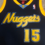 2006/2007  Denver Nuggets Retro Dark Blue #15 ANTHONY  1:1 Quality NBA Jersey