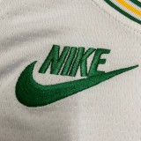 2023  Houston Rockets Retro White #4 GREEN  1:1 Quality NBA Jersey