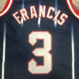 1999/2000  Houston Rockets Retro Blue #3  FRANCIS 1:1 Quality NBA Jersey