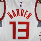 2020  Houston Rockets City Edition White #13 HARDEN   1:1 Quality NBA Jersey