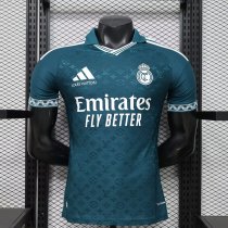 26/27 (2026) Real Madrid LV Special Edition Green Player 1:1 Quality Soccer Jersey