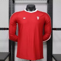 26/27（2026）  Manchester United T-shirt Special Edition  Long Sleeve Player  1:1 Quality Soccer Jersey