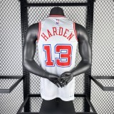 2026  Houston Rockets City Edition White #13 HARDEN   1:1 Quality NBA Jersey