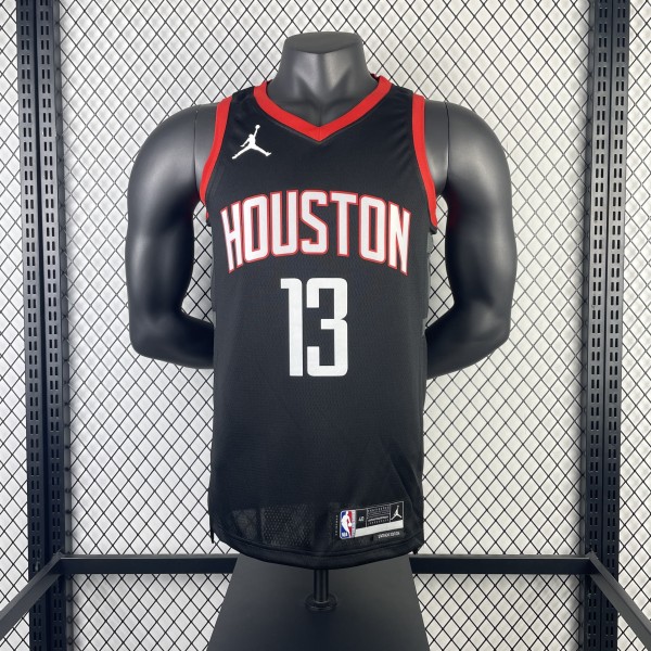 2024  Houston Rockets Black #13 HARDEN 1:1 Quality NBA Jersey