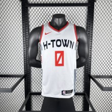 2020 Houston Rockets City Edition White #0 WESTBROOK   1:1 Quality NBA Jersey