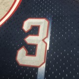 1999/2000  Houston Rockets Retro Blue #3  FRANCIS 1:1 Quality NBA Jersey