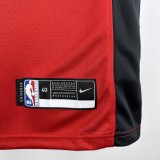 2023  Houston Rockets Away Red #4 GREEN  1:1 Quality NBA Jersey
