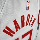 2020  Houston Rockets City Edition White #13 HARDEN   1:1 Quality NBA Jersey