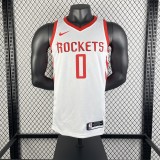 2019  Houston Rockets Reward Edition  White #0 WESTBROOK 1:1 Quality NBA Jersey