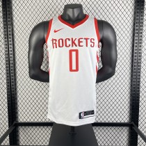 2019  Houston Rockets Reward Edition  White #0 WESTBROOK 1:1 Quality NBA Jersey
