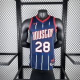 2023  Houston Rockets City Edition Blue #28 SENGUN   1:1 Quality NBA Jersey