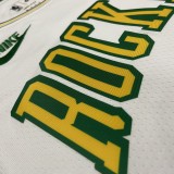 2023  Houston Rockets Retro White #4 GREEN  1:1 Quality NBA Jersey