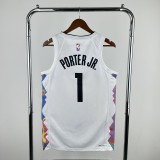 2025  Denver Nuggets White #1 GORDON 1:1 Quality NBA Jersey
