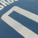 2021 Houston Rockets City Edition Blue #0 WESTBROOK   1:1 Quality NBA Jersey