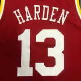 Houston Rockets Retro Red #13 HARDEN   1:1 Quality NBA Jersey