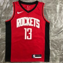 2021  Houston Rockets Red #13 HARDEN  1:1 Quality NBA Jersey