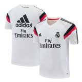 2014/2015  Real Madrid Training White Retro  1:1 Quality Soccer Jersey