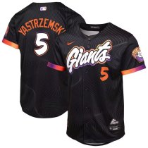 MLB Giant City Edition Black #5 YASTRZEMSKI  1:1 Quality Baseball Jerseys