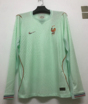 26/27（2026） France  Away Long Sleeves Player 1:1 Quality Soccer Jersey（球员版）