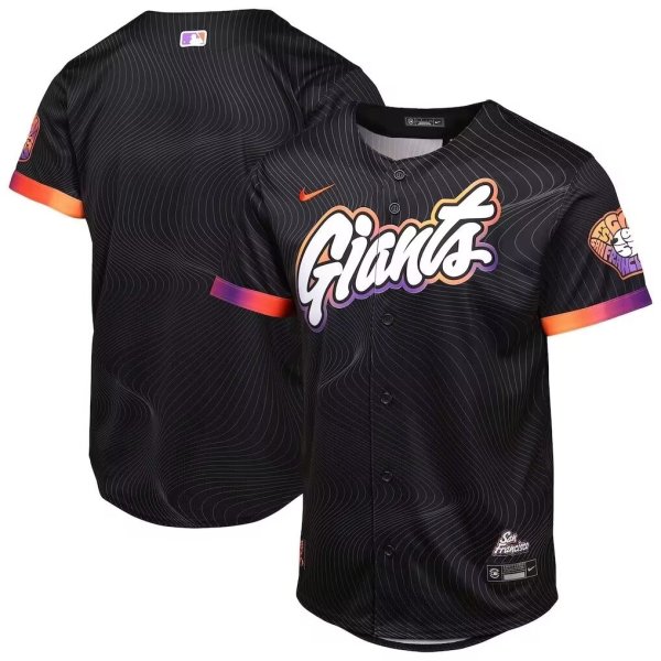 MLB Giant City Edition Black  1:1 Quality Baseball Jerseys