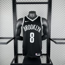 2023  Brooklyn Nets Black #8 CUI 1:1 Quality NBA Season Jerseys