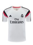 2014/2015  Real Madrid Training White Retro  1:1 Quality Soccer Jersey