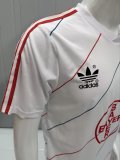 1987/1988  Bayer Leverkusen Away Fans Retro 1:1 Quality Soccer Jersey