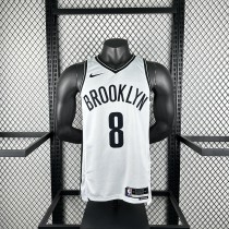 2023  Brooklyn Nets White  #8 CUI 1:1 Quality NBA Season Jerseys