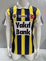 1996/1997  Fenerbahce  Home Fans Retro 1:1 Quality Soccer Jersey