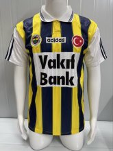 1996/1997  Fenerbahce  Home Fans Retro 1:1 Quality Soccer Jersey