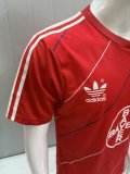 1987/1988  Bayer Leverkusen Home Fans Retro 1:1 Quality Soccer Jersey