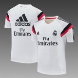 2014/2015  Real Madrid Training White Retro  1:1 Quality Soccer Jersey