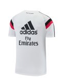 2014/2015  Real Madrid Training White Retro  1:1 Quality Soccer Jersey