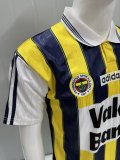 1996/1997  Fenerbahce  Home Fans Retro 1:1 Quality Soccer Jersey