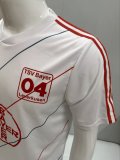 1987/1988  Bayer Leverkusen Away Fans Retro 1:1 Quality Soccer Jersey