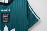 1995/1996 Liverpool Special Edition Green Fans Retro  1:1 Quality  Soccer Jersey