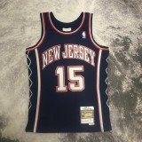 2006/2007  Brooklyn Nets Blue #15 CARTER   1:1 Quality NBA Season Jerseys