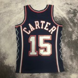 2006/2007  Brooklyn Nets Blue #15 CARTER   1:1 Quality NBA Season Jerseys