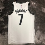 2023 Brooklyn Nets White #7 DURANT  1:1 Quality NBA Season Jerseys